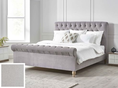 Bromley King Bed - Amatheon Lead