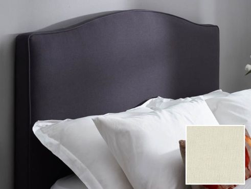 Dickens King Headboard - Cantare Ivory